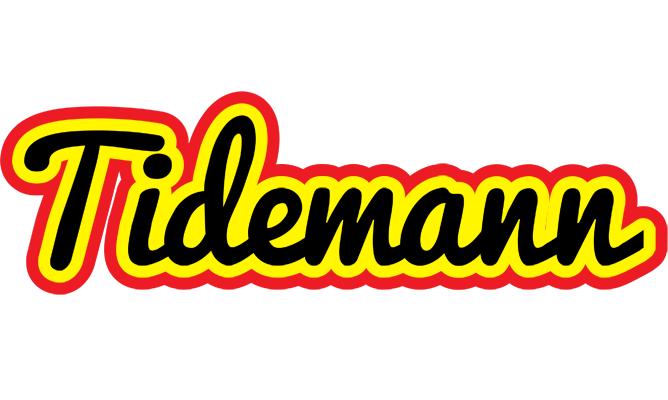 Tidemann flaming logo