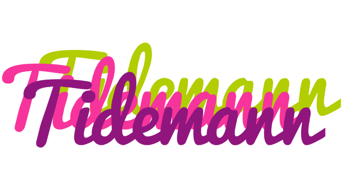 Tidemann flowers logo