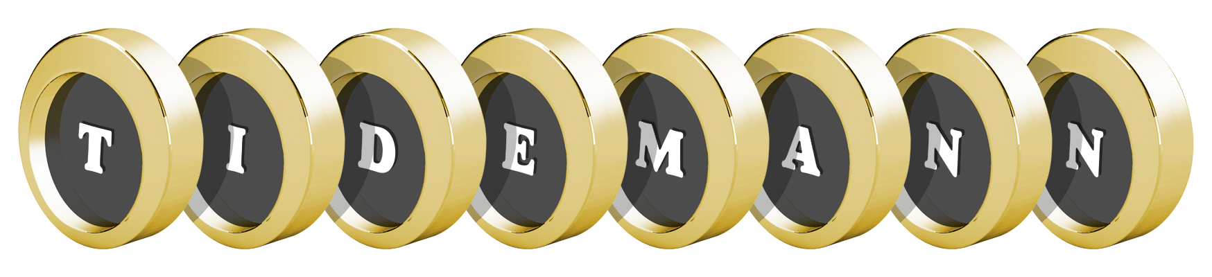 Tidemann gold logo