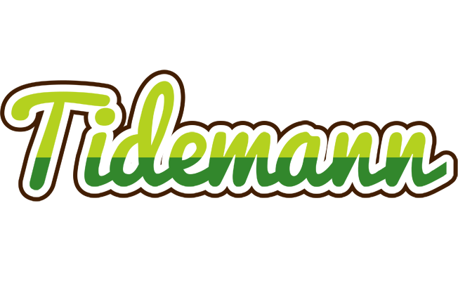 Tidemann golfing logo