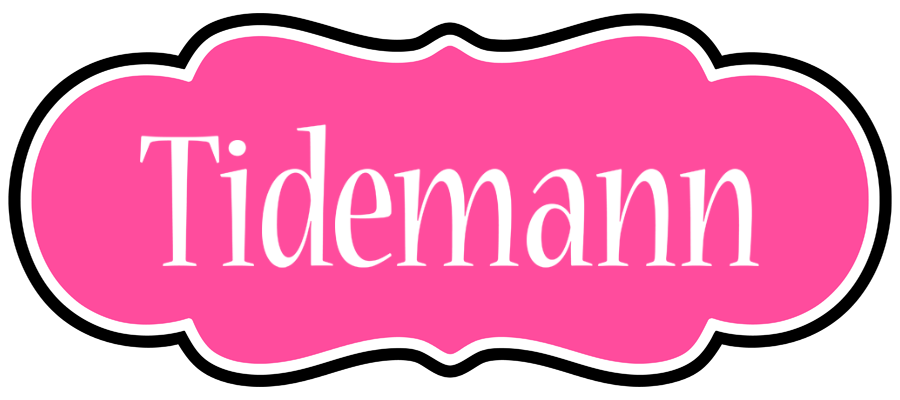 Tidemann invitation logo