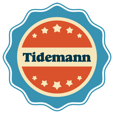 Tidemann labels logo