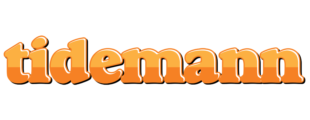 Tidemann orange logo