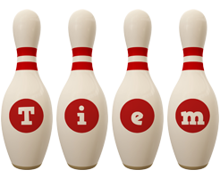 Tiem bowling-pin logo