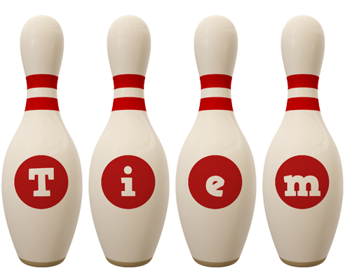 Tiem bowling-pin logo