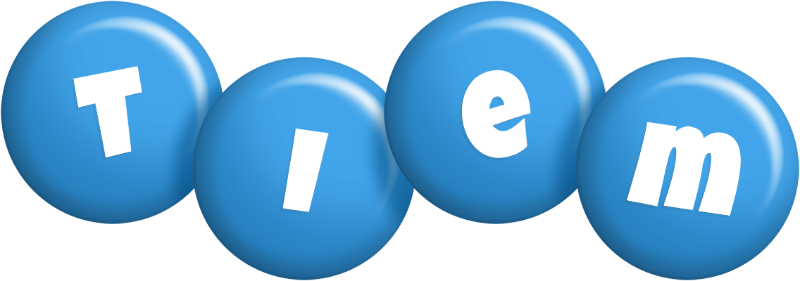 Tiem candy-blue logo