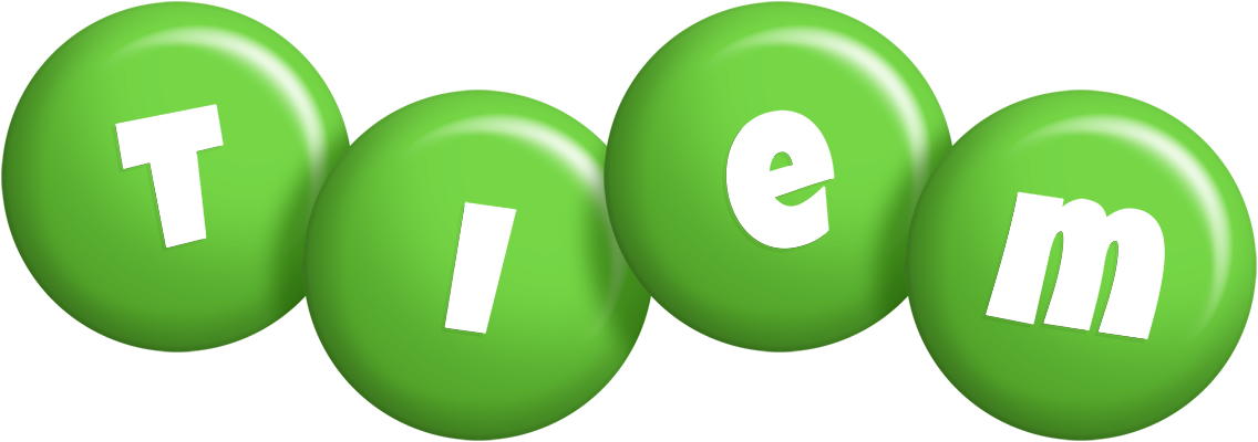 Tiem candy-green logo