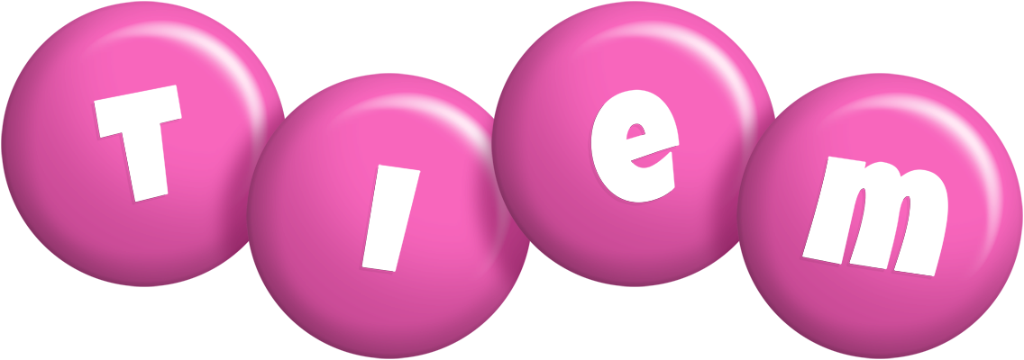 Tiem candy-pink logo