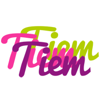 Tiem flowers logo