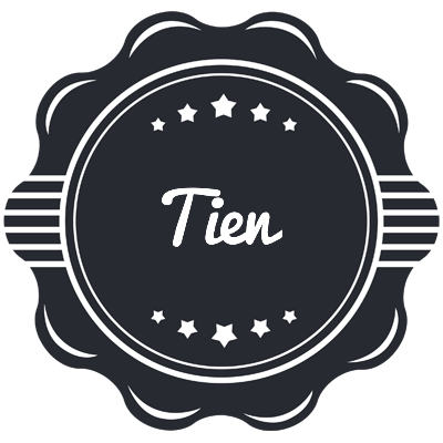 Tien badge logo