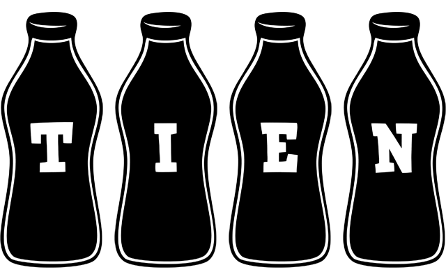 Tien bottle logo