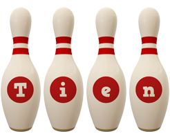 Tien bowling-pin logo