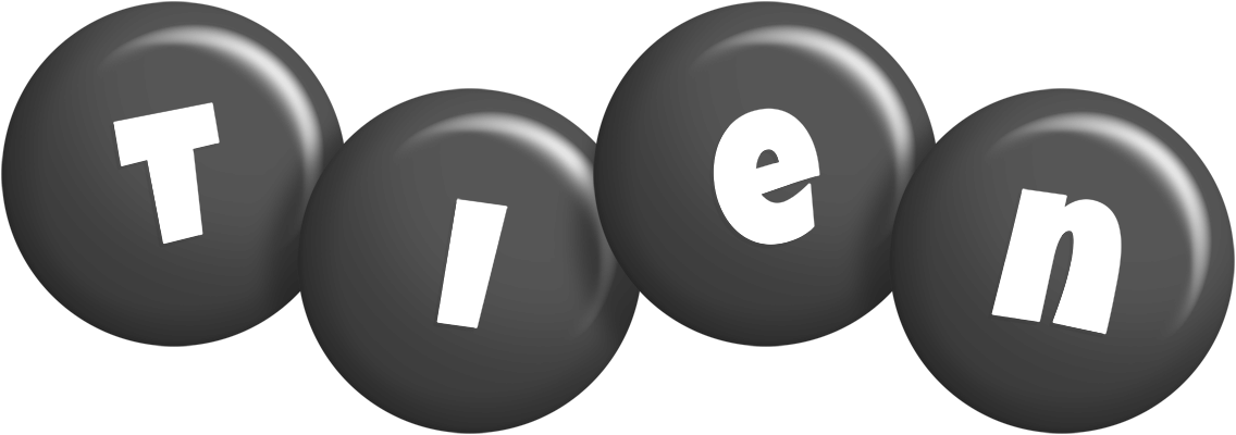 Tien candy-black logo