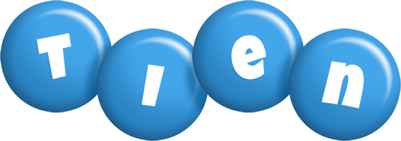 Tien candy-blue logo