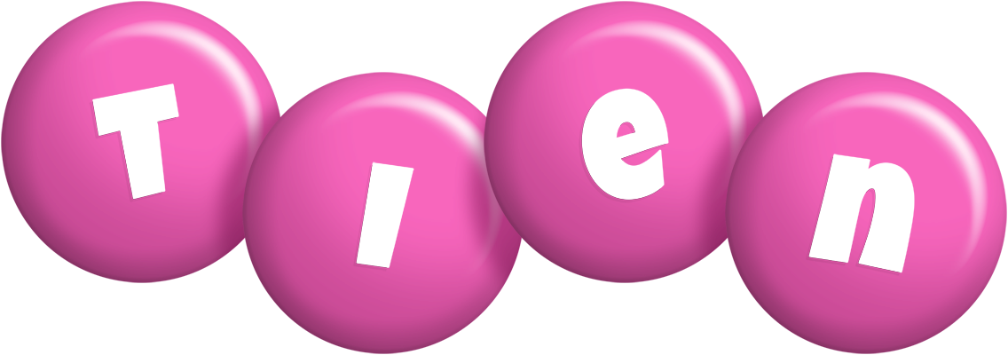 Tien candy-pink logo