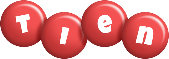 Tien candy-red logo