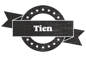 Tien grunge logo