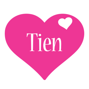 Tien love-heart logo