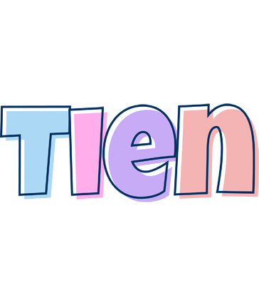 Tien pastel logo
