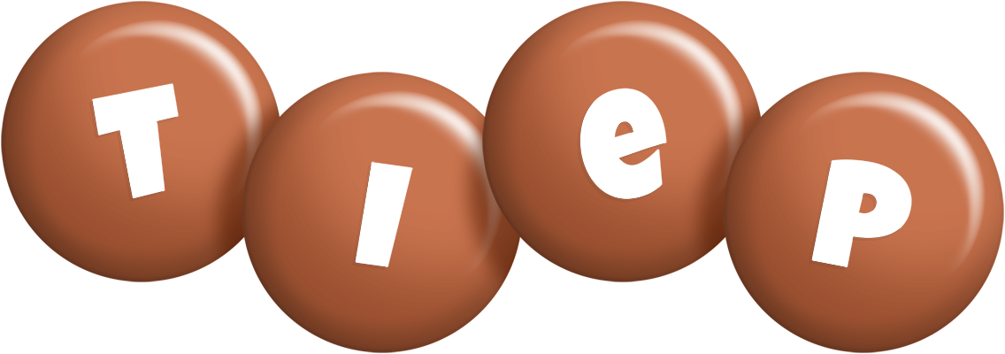 Tiep candy-brown logo