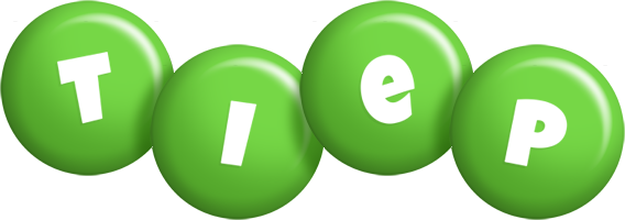 Tiep candy-green logo