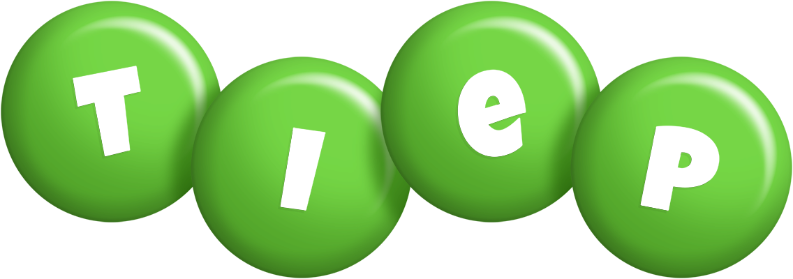 Tiep candy-green logo