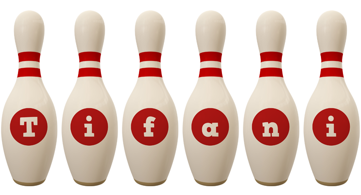 Tifani bowling-pin logo