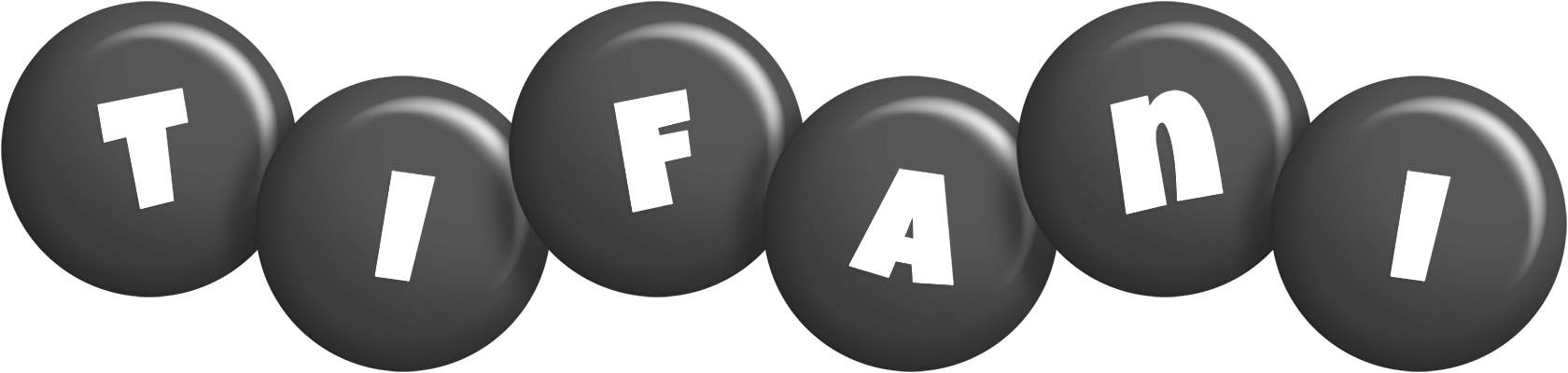 Tifani candy-black logo