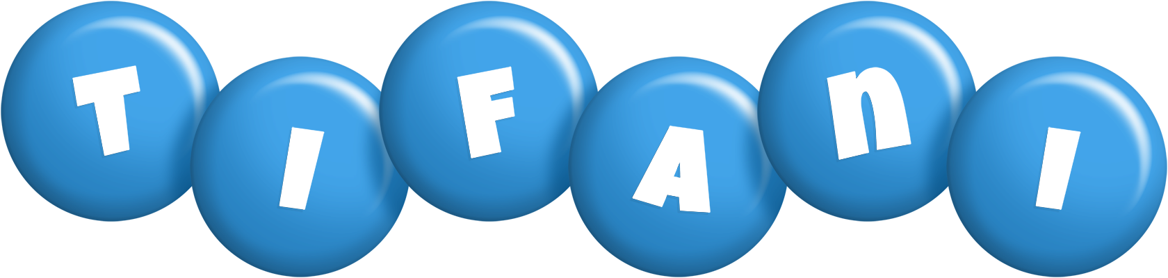 Tifani candy-blue logo