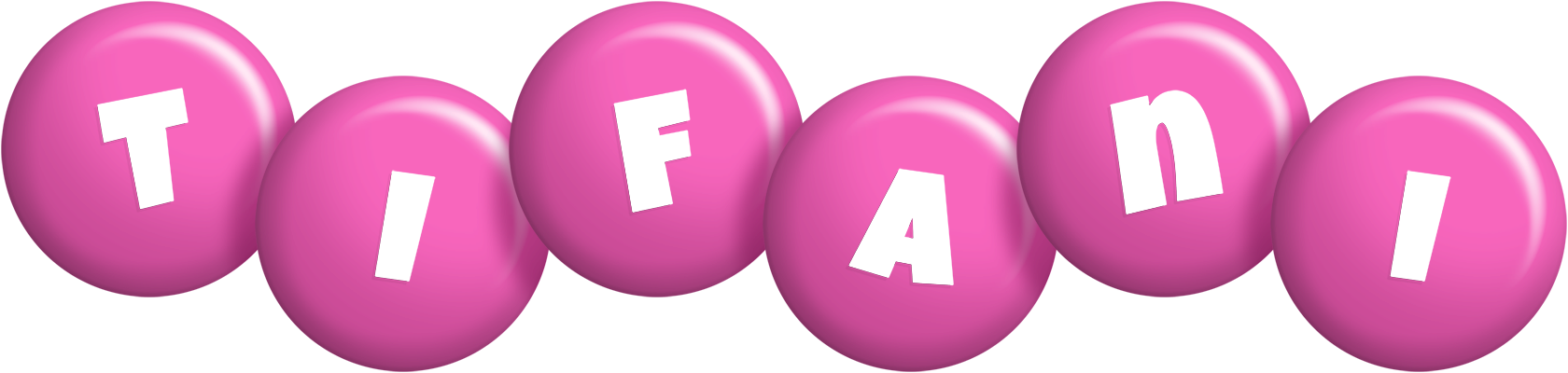 Tifani candy-pink logo