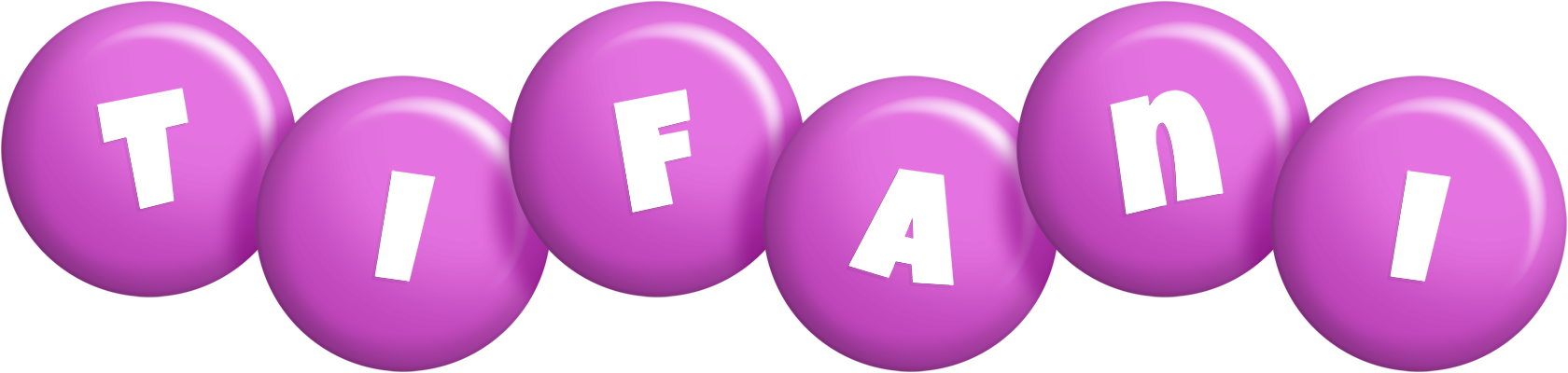 Tifani candy-purple logo