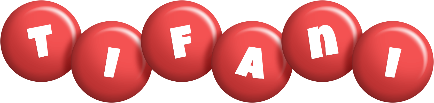 Tifani candy-red logo
