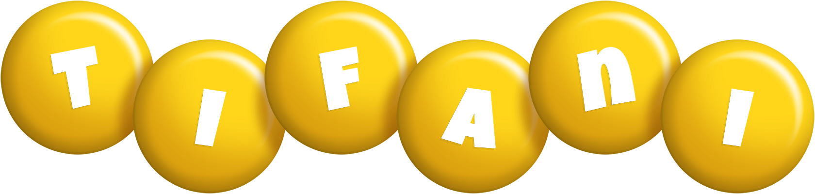Tifani candy-yellow logo