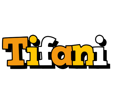 Tifani cartoon logo