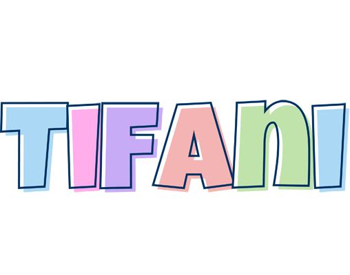Tifani pastel logo