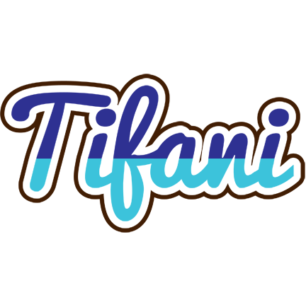 Tifani raining logo