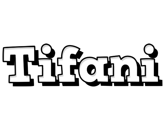 Tifani snowing logo