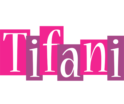 Tifani whine logo