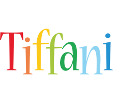 Tiffani birthday logo