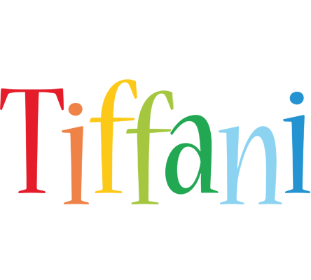 Tiffani birthday logo