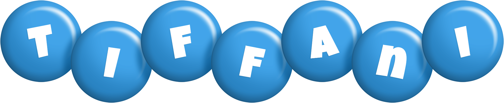 Tiffani candy-blue logo