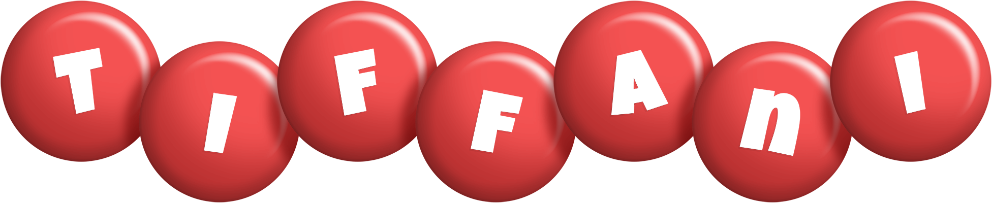 Tiffani candy-red logo