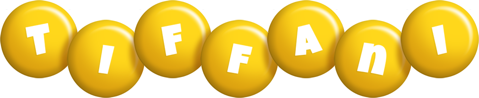 Tiffani candy-yellow logo