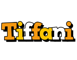 Tiffani cartoon logo