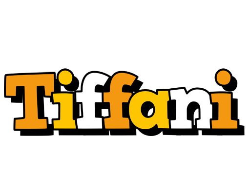 Tiffani cartoon logo