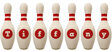 Tiffany bowling-pin logo