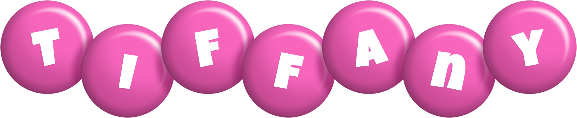 Tiffany candy-pink logo