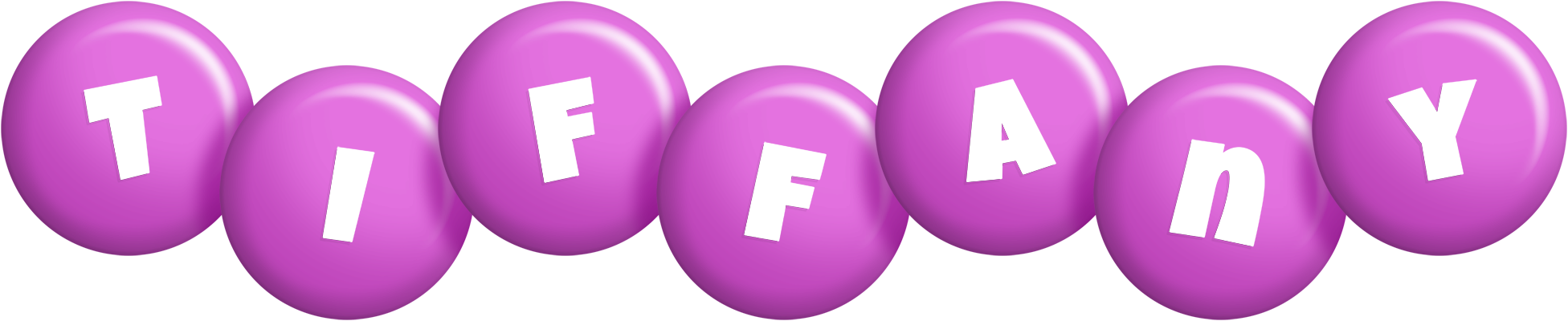 Tiffany candy-purple logo
