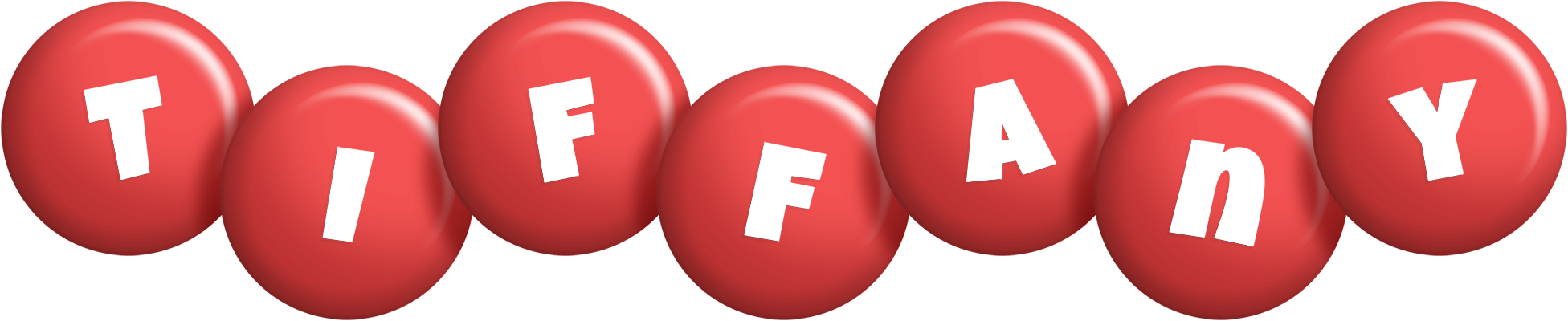 Tiffany candy-red logo