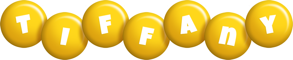 Tiffany candy-yellow logo